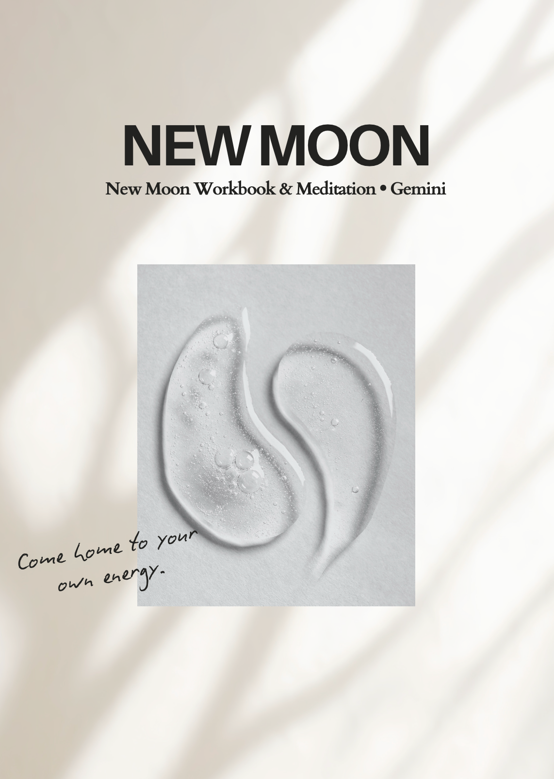 New Moon In Gemini Workbook & Meditation